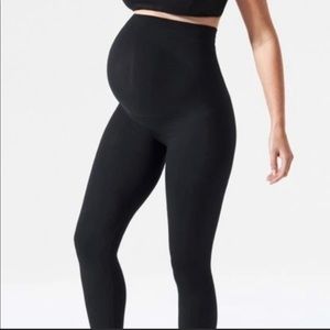 Blanqi Highwaisted Maternity Leggings, small
